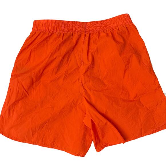Rag & Bone Athletic Shorts XS Orange White Stripe Run Workout Train Lightweight - Picture 2 of 10